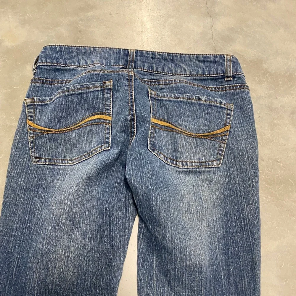 SO Heritage Womens Bootcut Jeans Size 7 Blue Denim Casual Everyday
